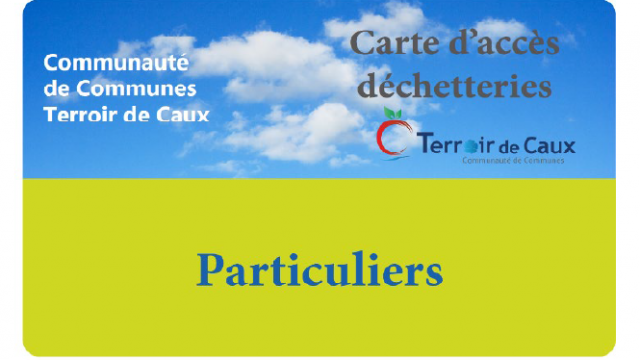 Carte Particulier Recto