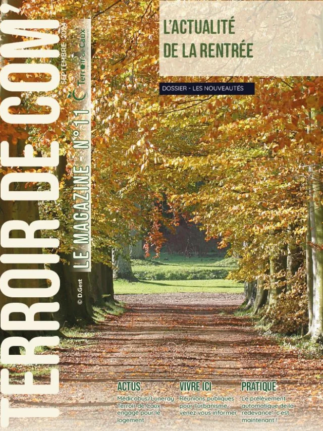 Couverture Magazine Septembre